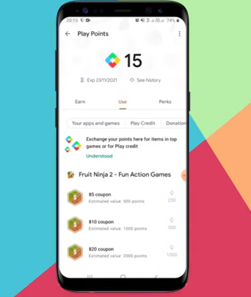 Hướng dẫn kiếm điểm Google Play miễn phí trên Android a2