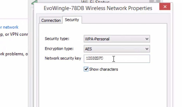 Wifi Password on Windows 10