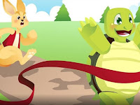 DONGENG SINGKAT KELINCI DAN KURA - KURA (Aesop)