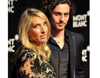 Image: Sam Taylor-Wood and toyboy fiancé Aaron Johnson welcome their second child