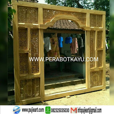  Gambar  Pintu  Gebyok  Model Terbaru  Pintu  Ukir Motif 