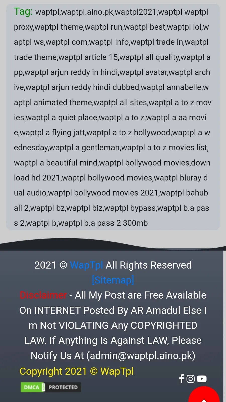 WapTpl Wapkiz Movie Download Premium Theme