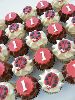 Cupcakes de Ladybug