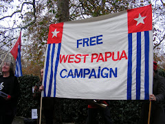 SPANDUK FREE WEST PAPUA CAMPAIGN INGGRIS