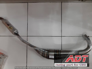 KNALPOT UNDERBONE SATRIA 2 TAK DG RACING SPR