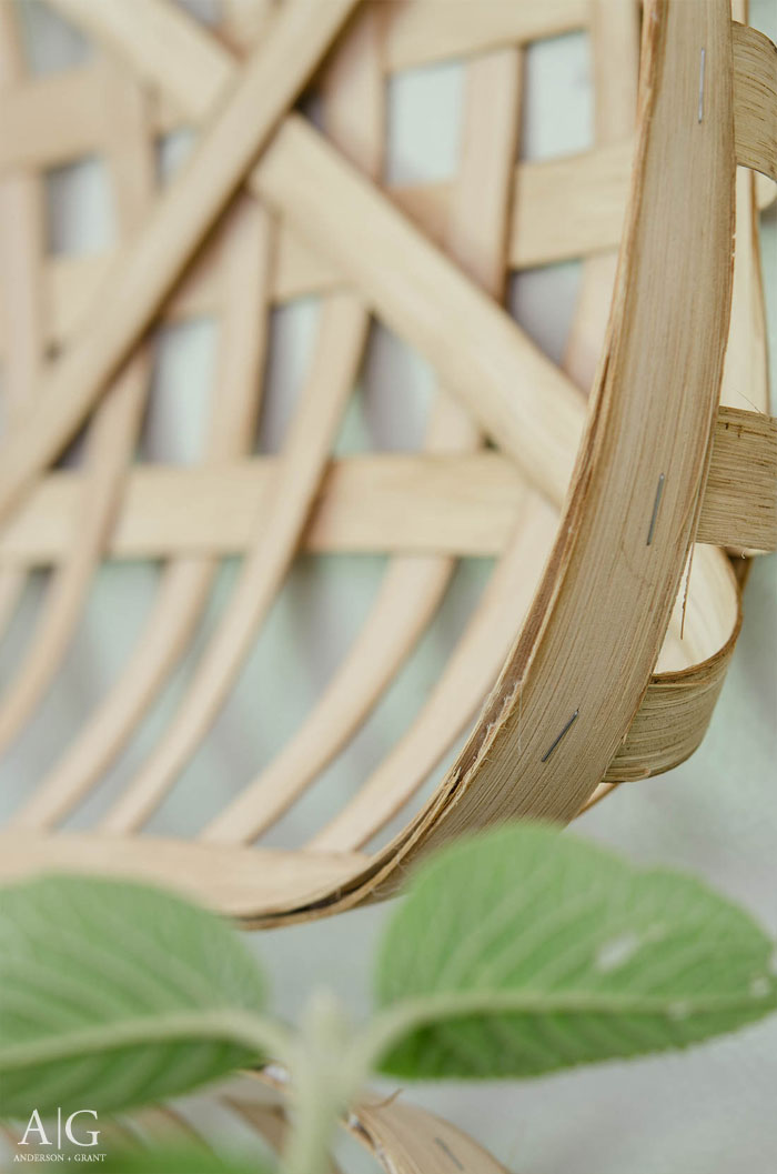 Handmade DIY Tobacco Basket Tutorial  |  www.andersonandgrant.com