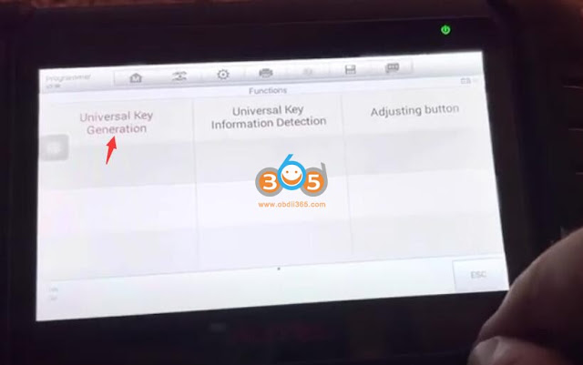 Generate Autel Universal Keys with IM508 4