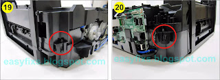 How to replace waste ink absorber on Canon MG8100, MG8110, MG8120, MG8130, MG8140, MG8150, MG8160, MG8170, MG8180, MG8190 error Ink Absorber Full support code 1700, 5B00