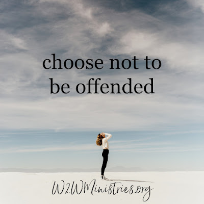 Choose not to be offended #offense #offended