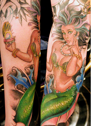 The third of my Mermaid Tattoo