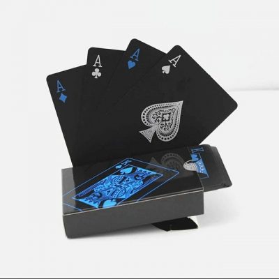 Black Card – Waterproof – Black Blue Grey Cards