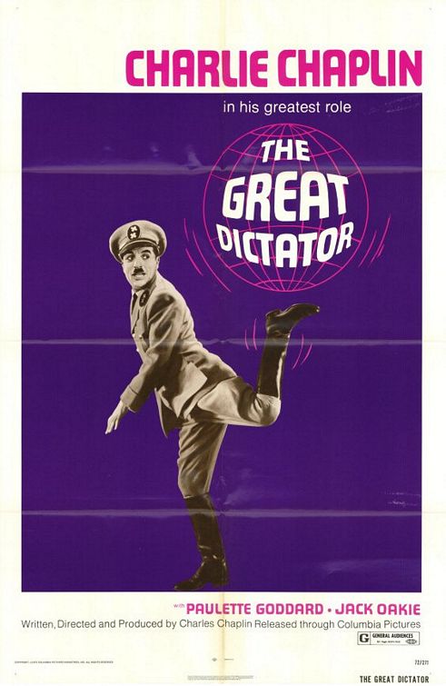 charlie chaplin the great dictator speech. charlie chaplin the great