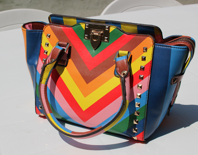 rainbow bag