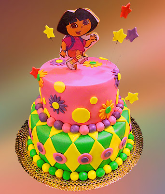 Dora Birthday Cakes on Dora Birthday Cakes   Selecting The Explorer Dora Birthday Cake