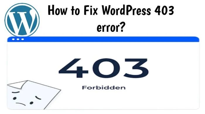 How to Fix WordPress 403 error?