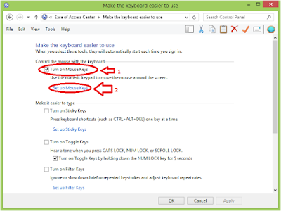 use keyboard as mouse