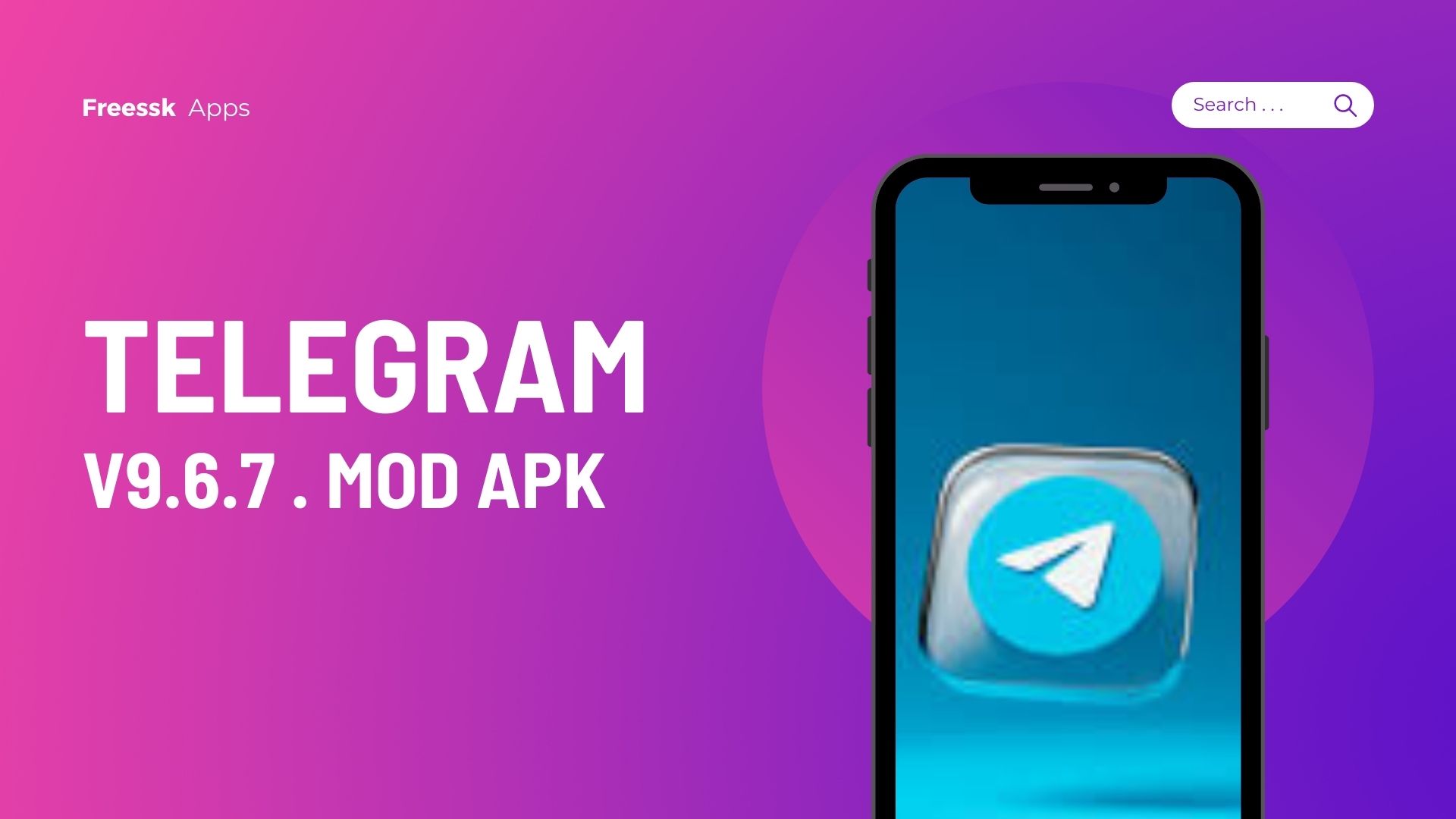 Telegram v9.6.7 Mod Apk Free Download In One Click