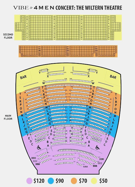 Wiltern Seating Chart