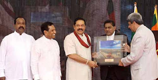 President Rajapaksa declares open Dickowita fisheries harbour