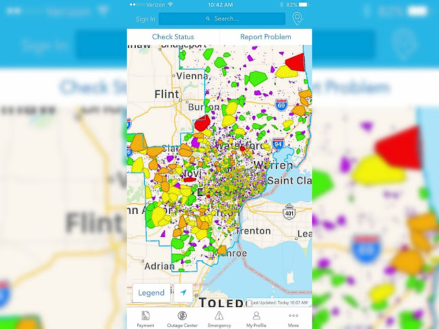 Dte Michigan Power Outage Map