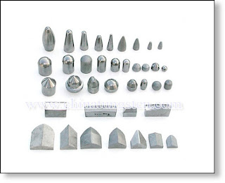 cemented carbide mine tool