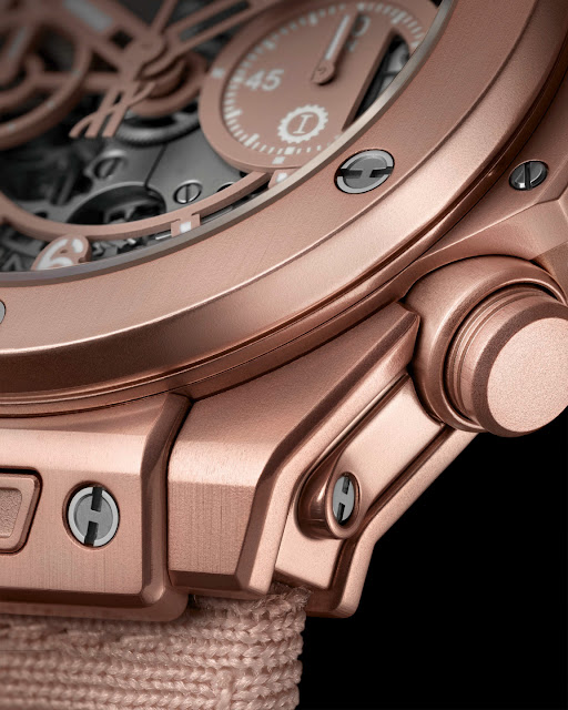 Présentation de la réplique de montre chronographe Hublot Big Bang 2020 avec cadran "Millennial Pink