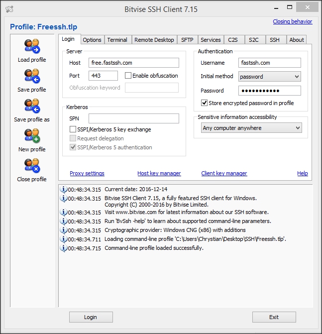 Download Bitvise SSH Client 8.35 Full Version