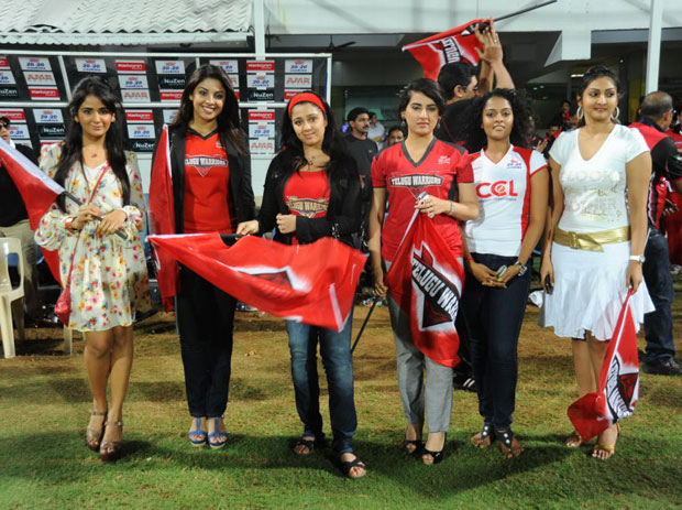 Telugu Warriors Vs Chennai Rhinos CCL Semi final Match Photos film pics