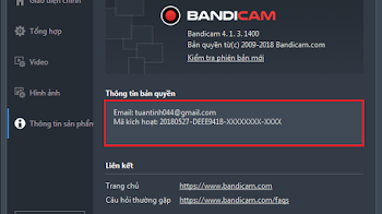 Bandicam 4.1.3.1400 full crack bản quyền - phần mềm quay màn hình máy tính tốt nhất -  Phố Nhỏ Blog