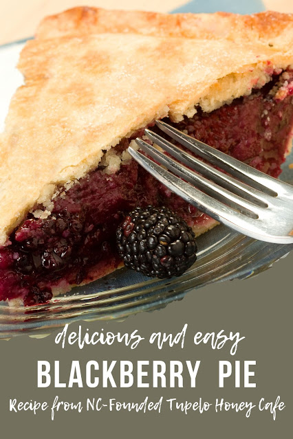 Delicious and Easy Blackberry Pie Recipe. Blackberry Pie Slice