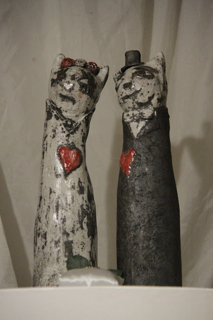 raku ceramic cat haapsalu kunstikool Aide Leit-Lepmets
