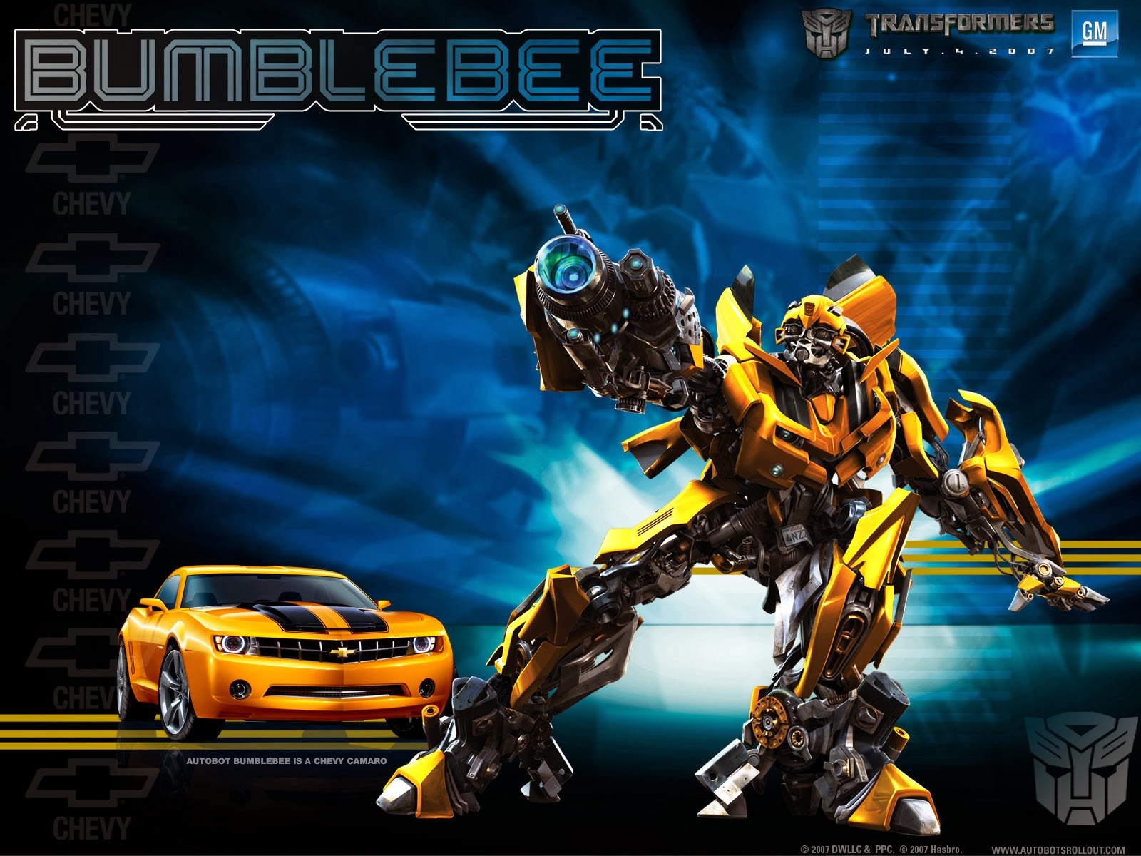 WALLPAPER TRANSFORMERS BUMBLEBEE Gambar Kartun Lucu Dan