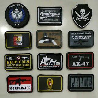 Pusat Grosir Emblem Patch Karet Berperekat Velcro