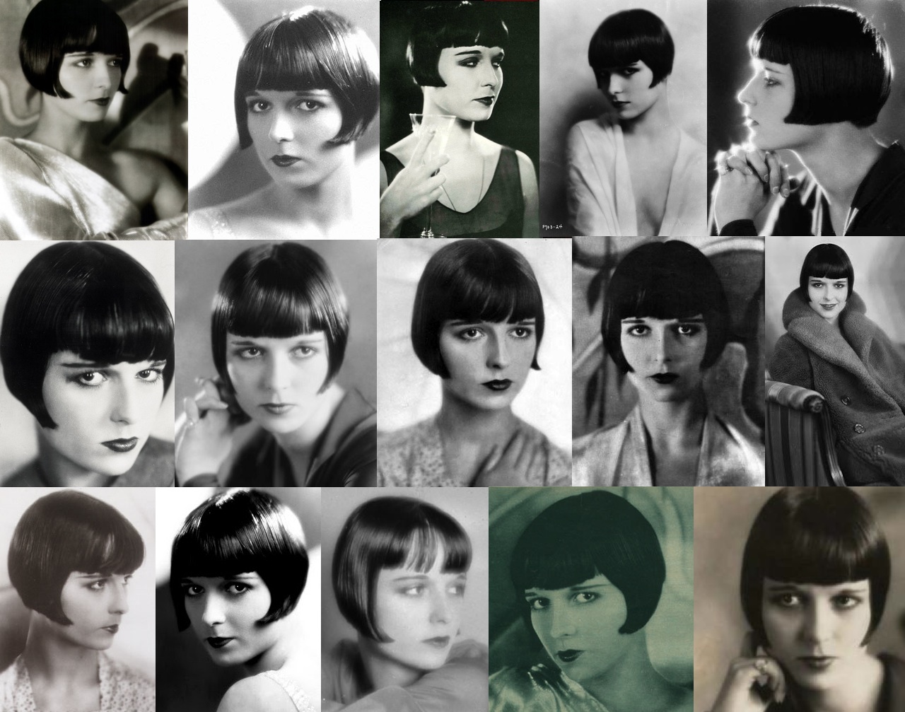 Then and Now: the Louise Brooks Hairstyle