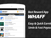 Cara Mendapatkan Uang Melalui Whaff Rewards