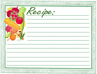 stock recipe card printable 