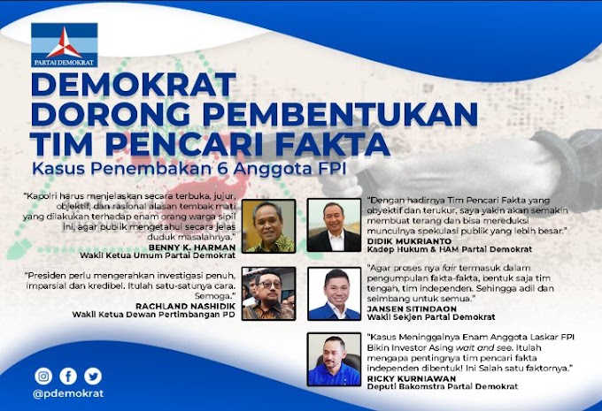 HRS Pernah Dipenjarakan di Era SBY tanpa Penembakan, Demokrat Kritik Tewasnya Laskar FPI di Jalan Tol