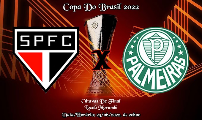 Assistir São Paulo x Palmeiras ao vivo online 23/06/2022