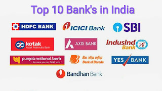 Top 10 Bank's in India