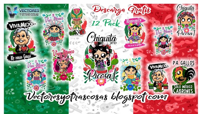 12 Diseños Mexicanos para Fiestas Patrias