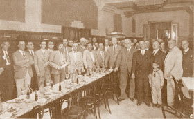 Vermut en homenaje a ajedrecistas, Barcelona 1930