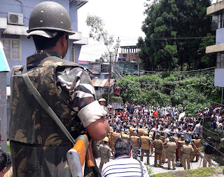 On 32nd day of Darjeeling stir: Two CRPF companies arrive