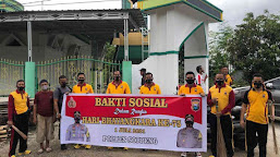   Jelang HUT Bhayangkara, Polres Soppeng Bersihkan Rumah Ibadah 