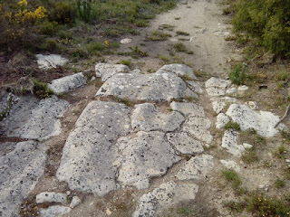 Calzada romana, montes de Zuera