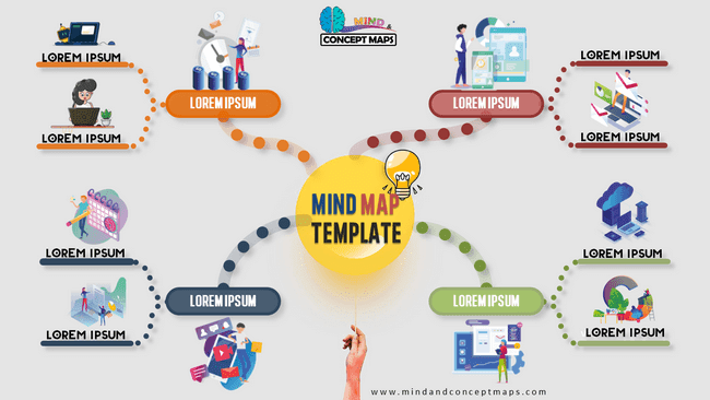 Creative Mind Map PowerPoint Template