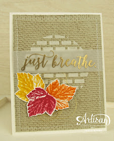 Gourd Goodness from Stampin' Up! creates beautifully layered images in a snap! ~ Tanya Boser for the 2017 Artisan Design Team