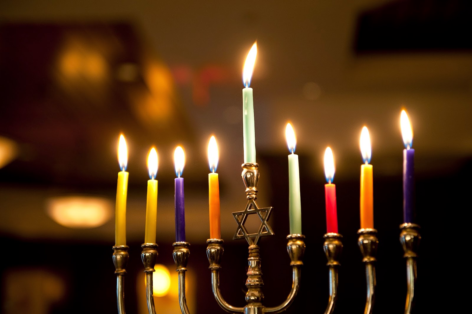 Hanukkah decorations