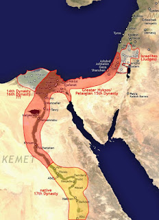  Hyksos rule over Egypt