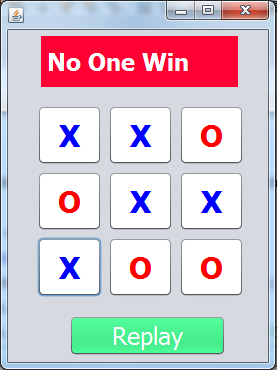 Java Tic Tac Toe Game 6