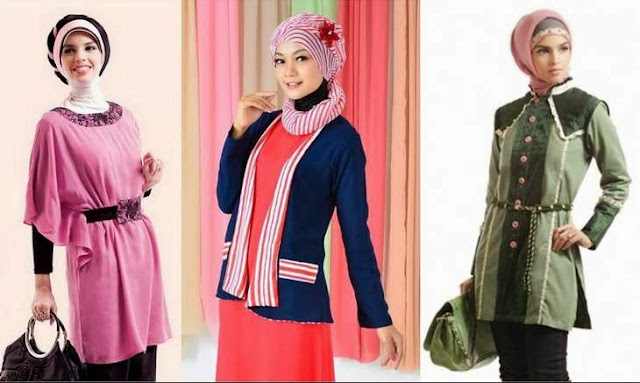 20 Model Baju Atasan Muslim Modern Anak Muda 2019 Eksklusif